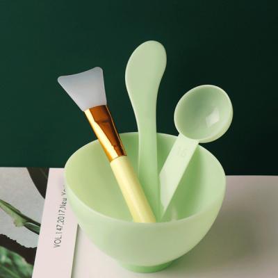 Silicone mask brush set