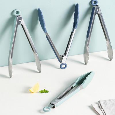 Kitchen silicone anti-hot clamp