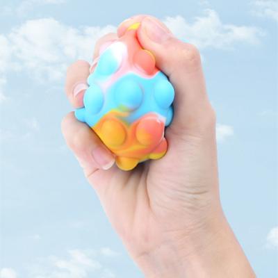 Silica gel decompression pinch ball