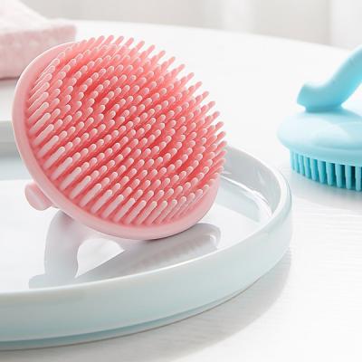 Baby silicone bath brush