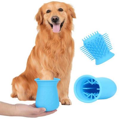 Pet silicone foot wash cup