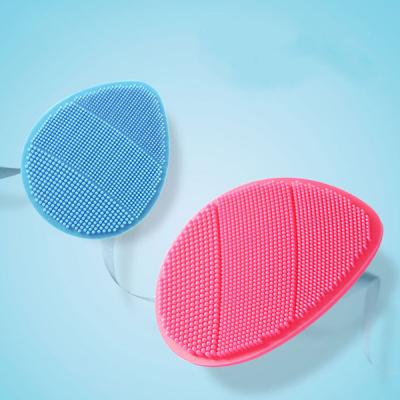Silica gel facial cleansing instrument