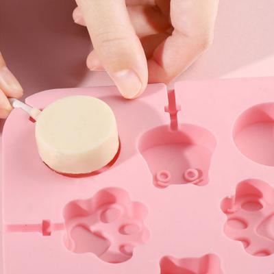 Customized services for Silicone cheese stick mold or ice-lolly with cute shape