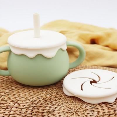 Silicone baby cup