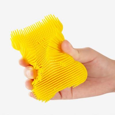 silicone shampoo brush