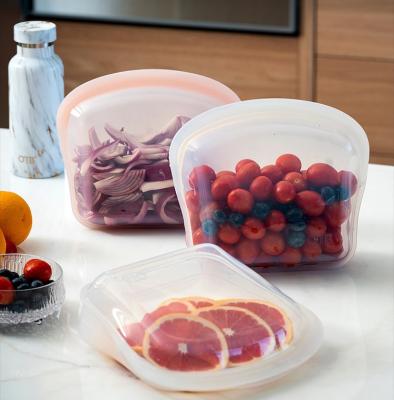 Silicone storage bags