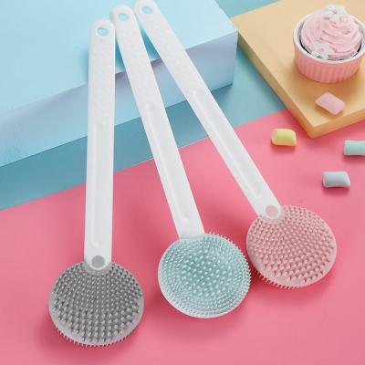 Silicone bath brush