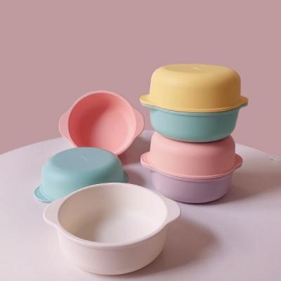 Silicone baby bowl
