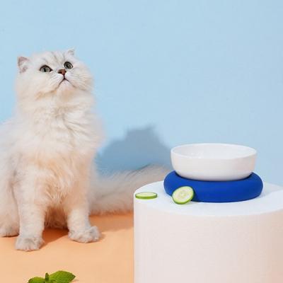 Silicone pet food bowls mat
