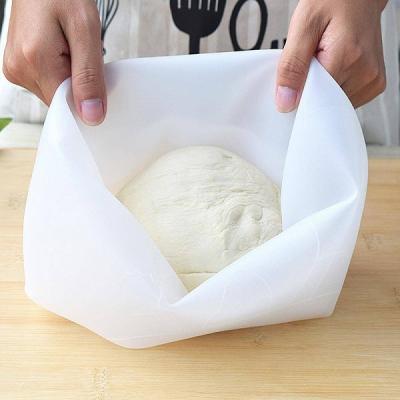 Silicone dough kneading bag