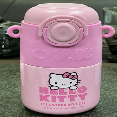 straw thermos cup