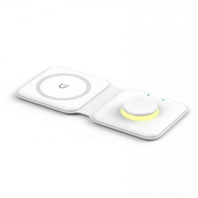 Tiny Night light Folding Wireless charge for blutooth headset