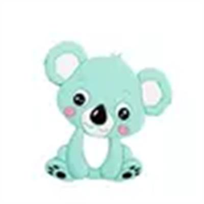 Wholesale Newborn New Safe Koala Bear  Silicone Baby Teether