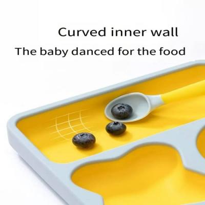 Baby silicone bowl