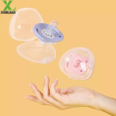 Eco Friendly Organic Silicone  Silicone BPA-Free Soother Baby Orthodontic Soft Nipple Pacifier For Teeth