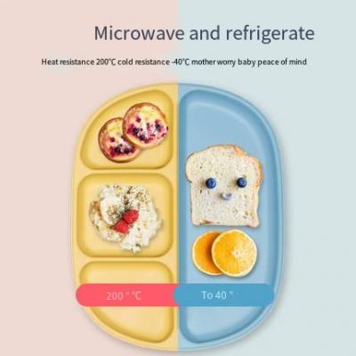 Baby silicone bowl