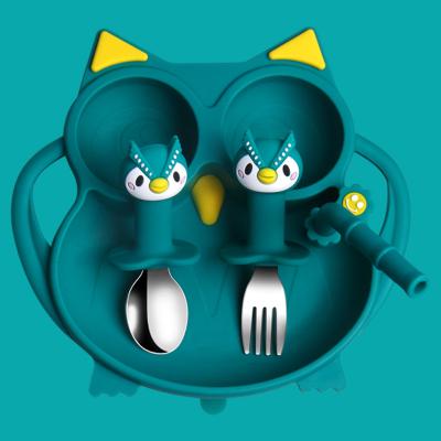 Baby silicone bowl