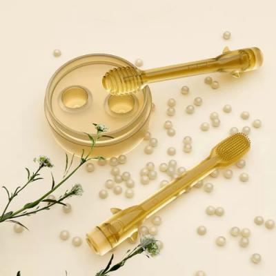 Silicone baby toothbrush