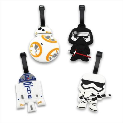 Cute Silicone Luggage Tags Bag Tag Travel ID Labels Tag Bags