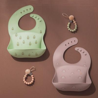 silicone baby bib