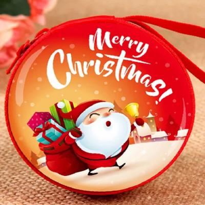 Customized Design Promotional Christmas Change Purse Kids Coin Bag