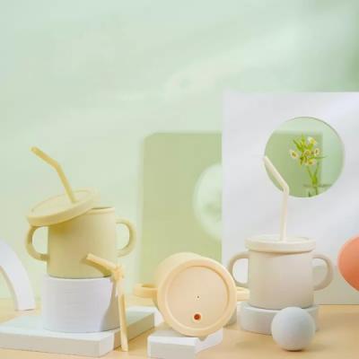 Silicone baby cup