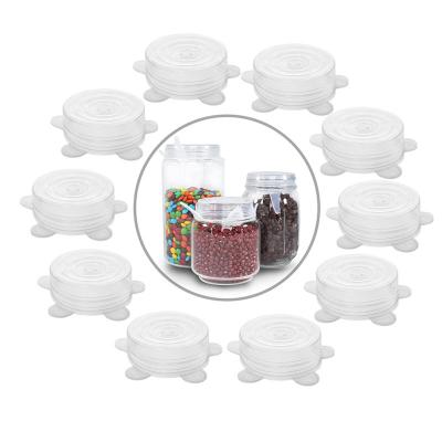 Custom Silicone Stretch Lids Sealed Durable Food Storage Covers