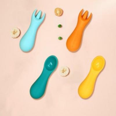 Baby silicone spoon