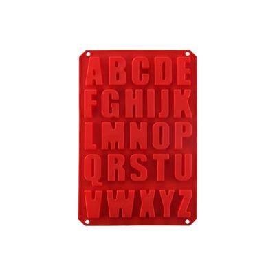 Wholesale Silicone Letter Cake Mold Decorating Silicone Red Mold Cake Baking Utensils