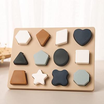 Baby Puzzle Montessori Learning Shape Toy Board