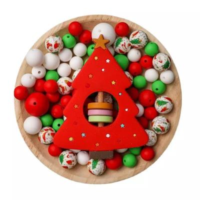 Christmas Tree DIY Crafts Accessories Baby Holiday Gift Teething Toys