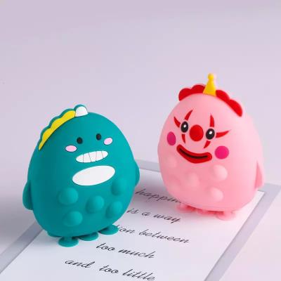 Children's puzzle decompression toy cartoon suction cup decompression ball 3D pinch ball factory wholesale