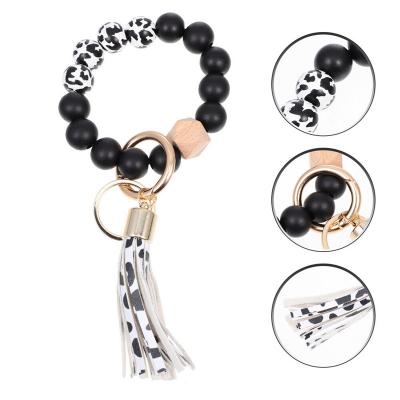 Key Ring Bracelet Keychain Silicone Bracelet Car Key Holder