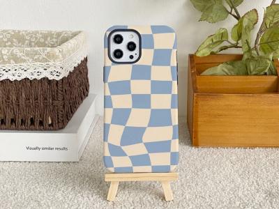 Checkerboard Art Silicone Phone Case iPhone Phone Case