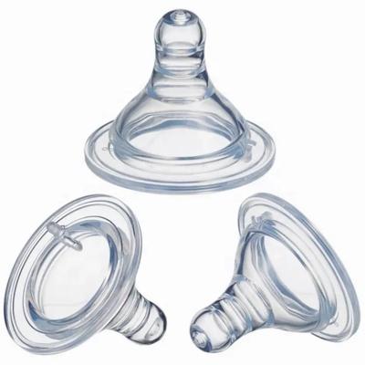 Feeding Accessories Baby Bottle high Transparent Silicone Nipple