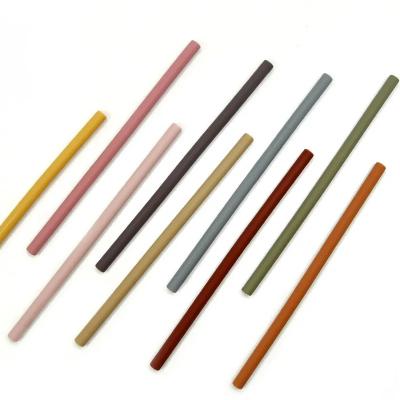 Reusable Silicone Baby Bottle Drinking Silicone Collapsible Straw