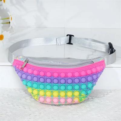 Wholesale Customized Cartoon Children's Waist Bag Silicone Purse