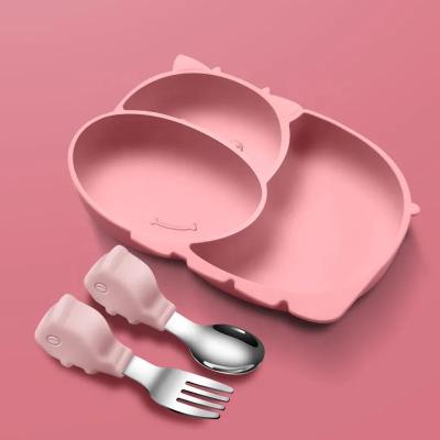 Silicone Baby Bowl Multicolour Baby Feeding Dish